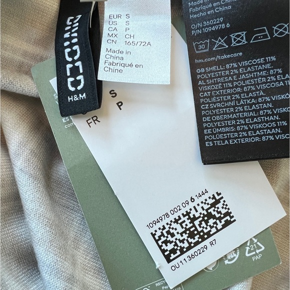 NWT H&M Flared Jersey Skirt - Picture 3 of 3